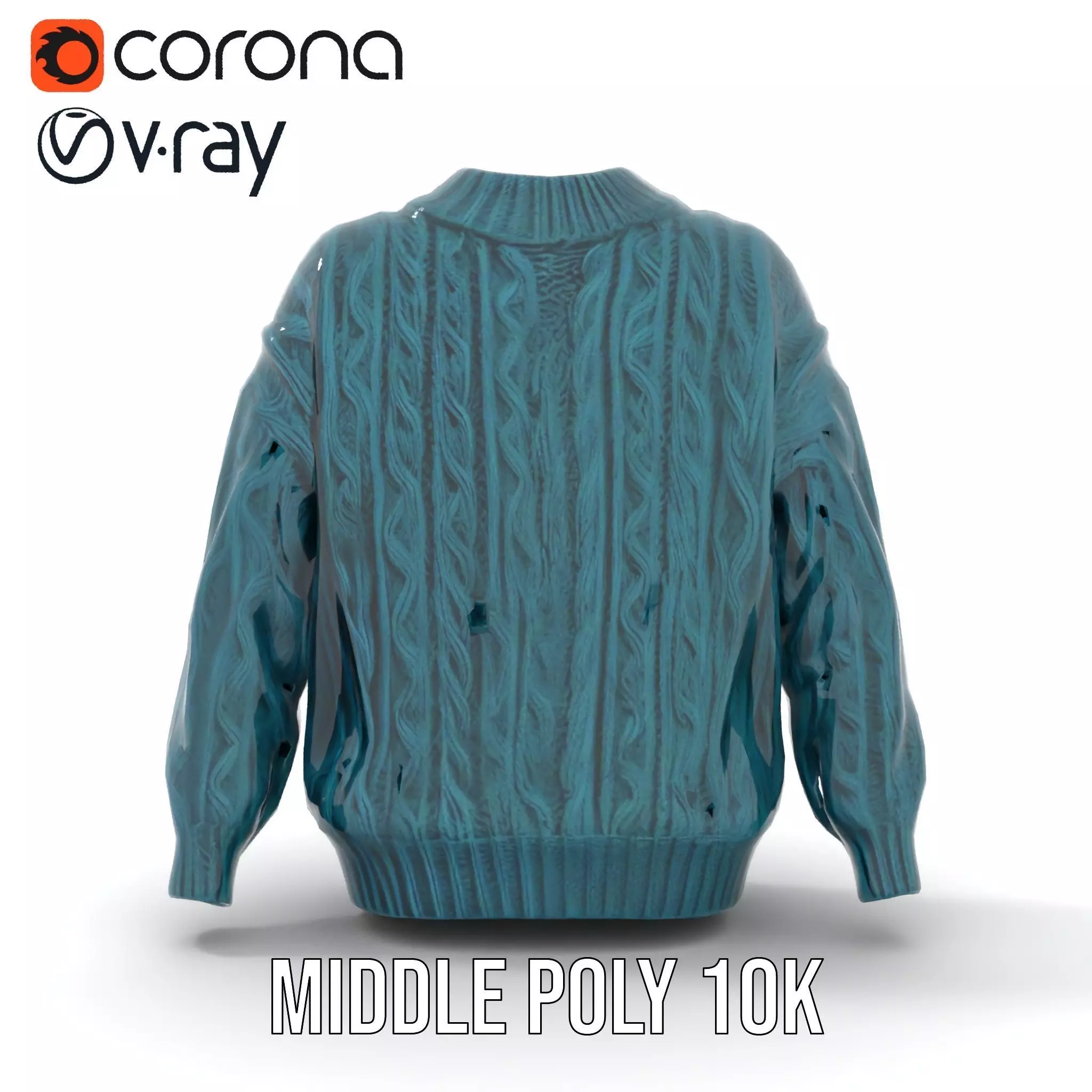 Emerald Cable Sweater model pack Texture_6