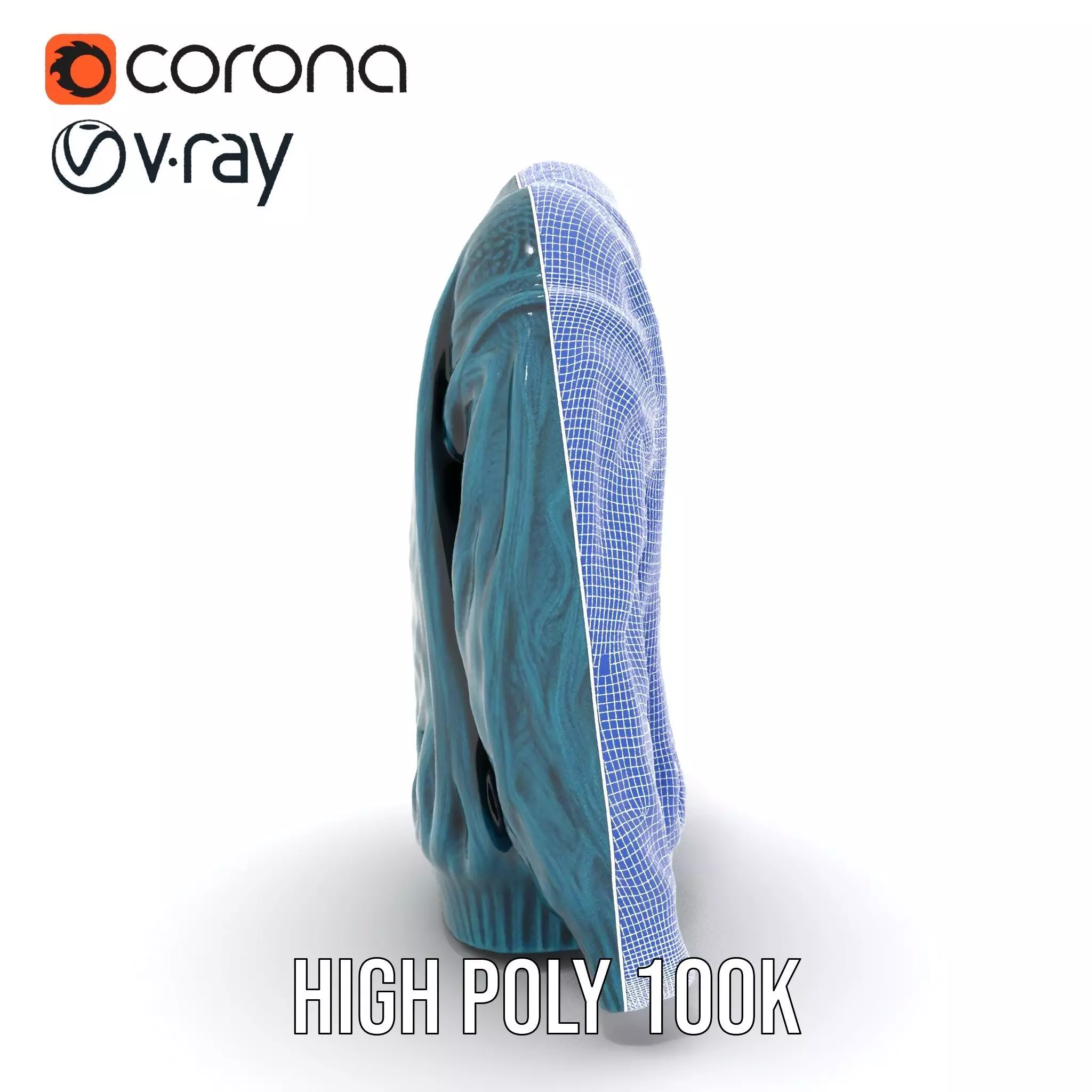 Emerald Cable Sweater model pack Texture_34