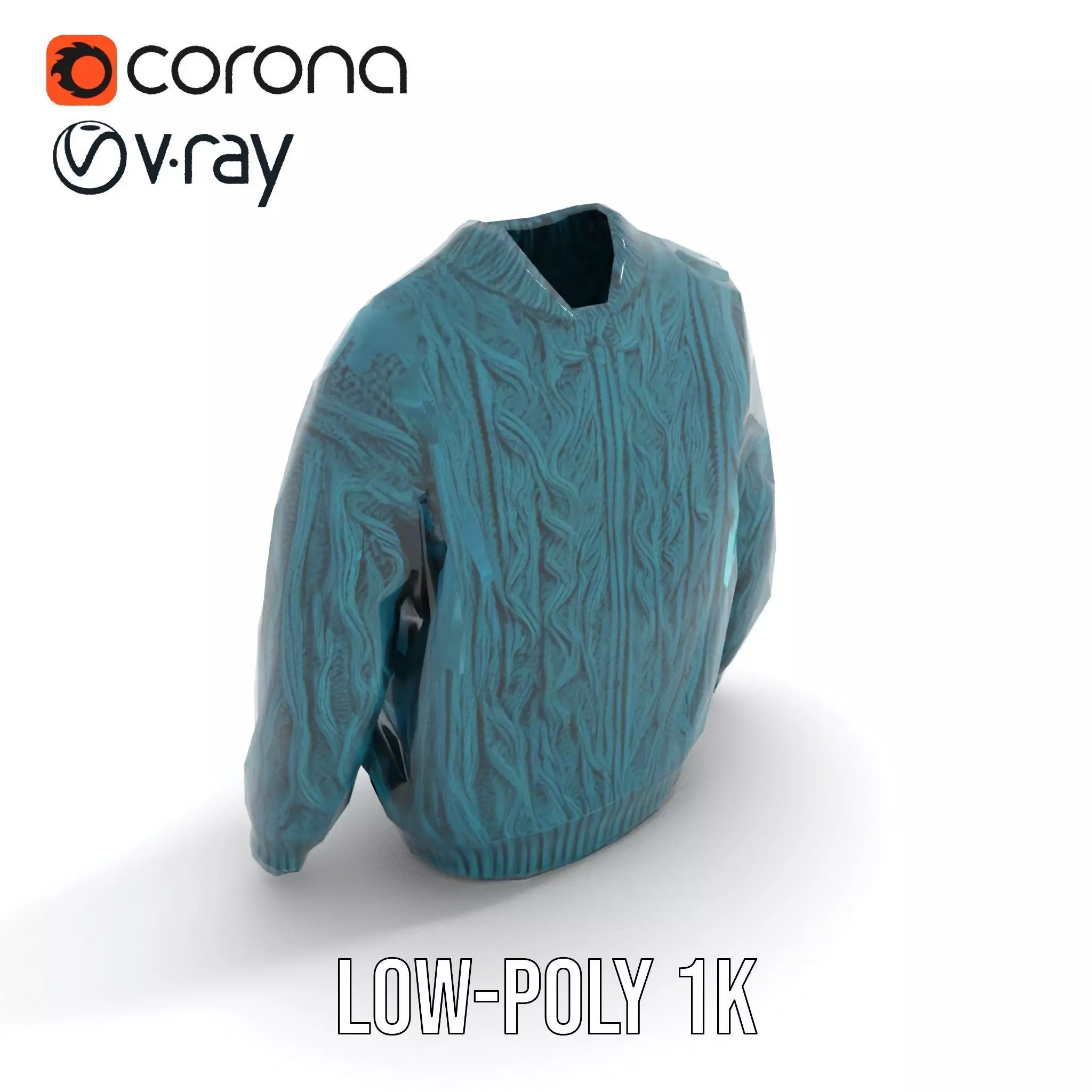 Emerald Cable Sweater model pack Texture_7