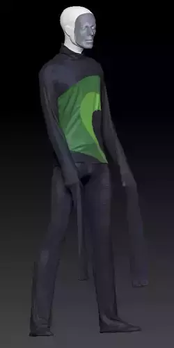 David Bowie long sleeve costume