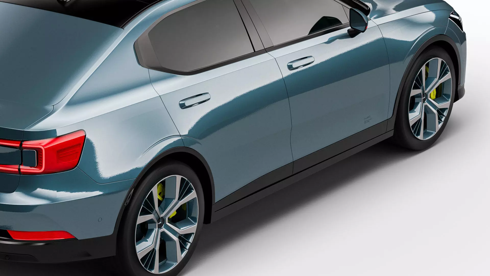 Polestar 2 2020 electric coupe 3D model_6