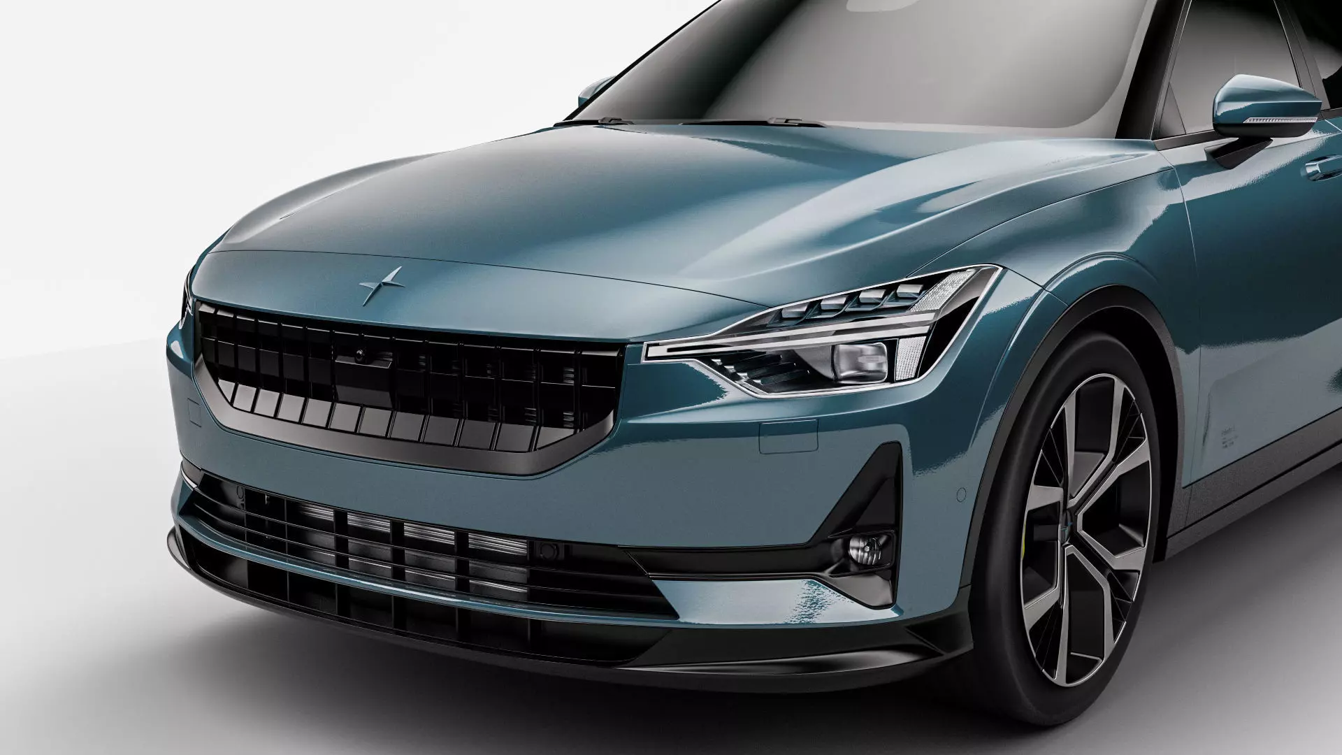 Polestar 2 2020 electric coupe 3D model_7