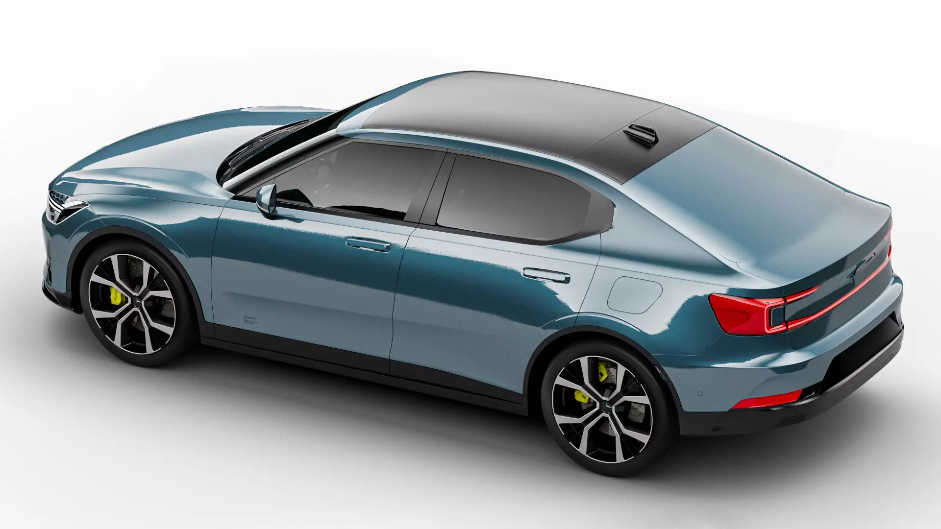 Polestar 2 2020 electric coupe 3D model_3