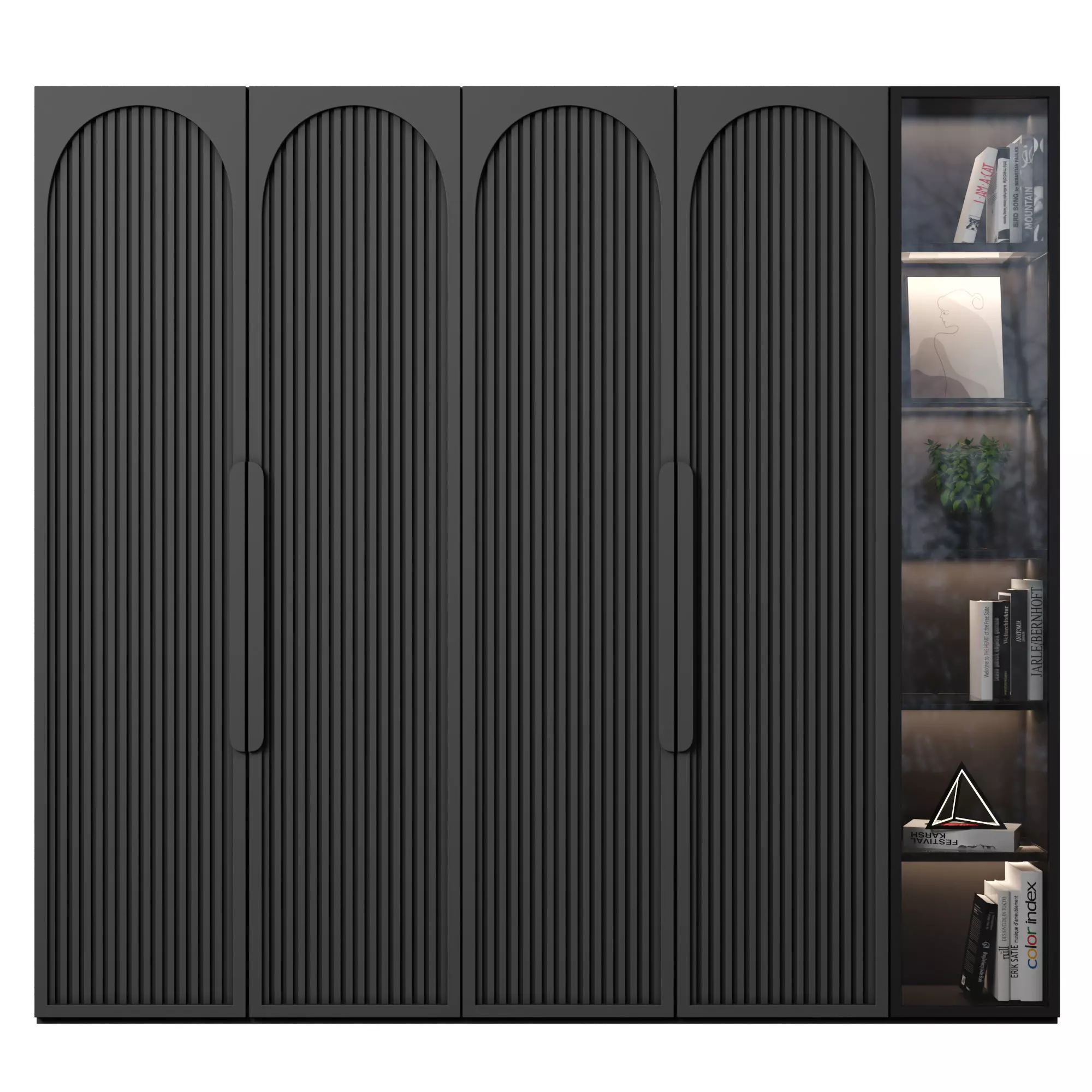 Cabinet with shelves 31 3D model