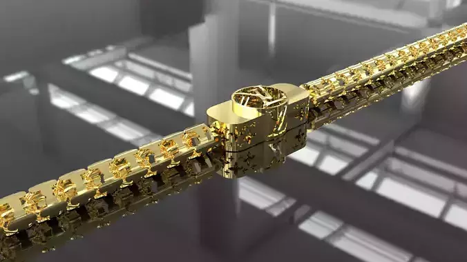 louise vitton ring and bracelet 