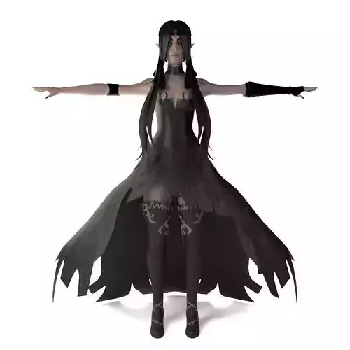 Elf Girl - Sorceress