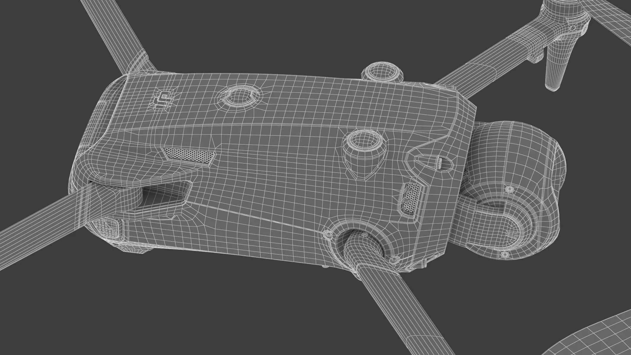 DJI Mavic 4 Pro Drone 3D model_22