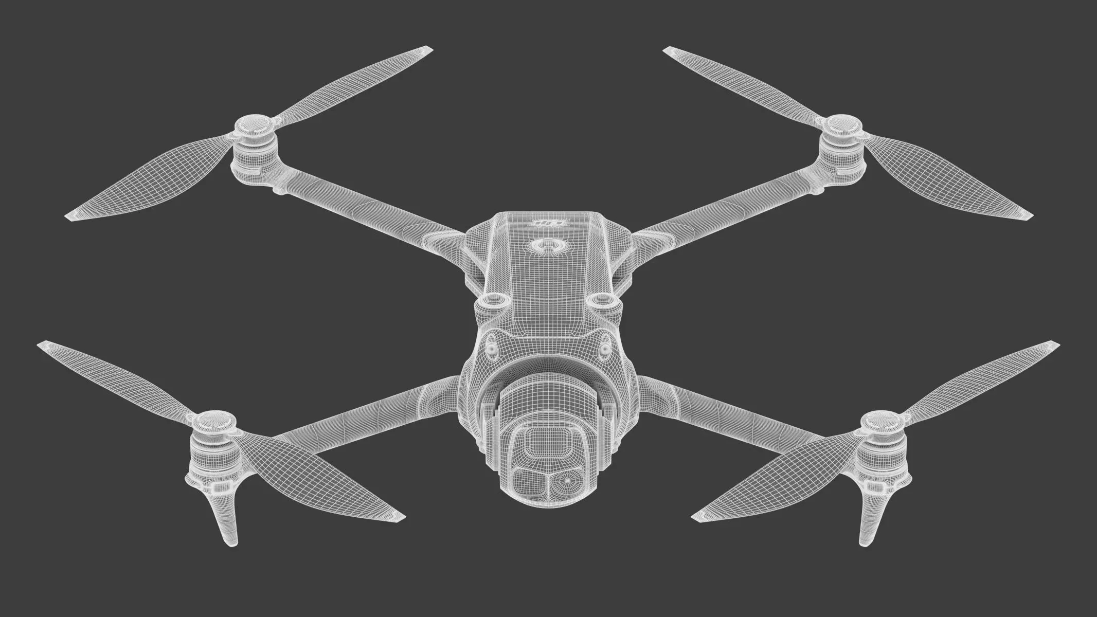 DJI Mavic 4 Pro Drone 3D model_2