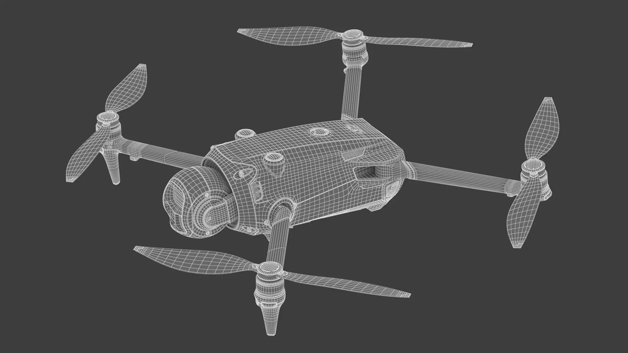 DJI Mavic 4 Pro Drone 3D model_17
