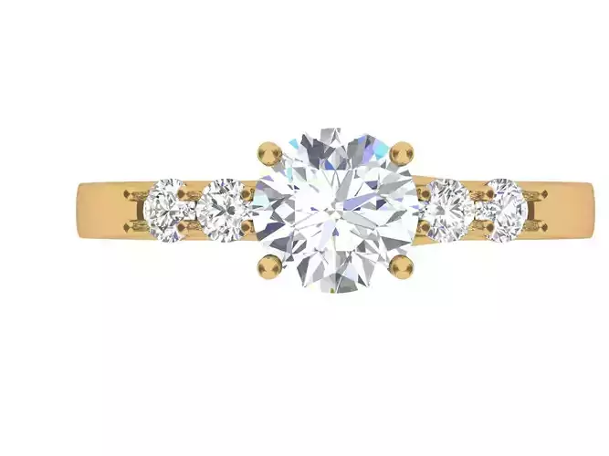 Soliter Ring 3D print model