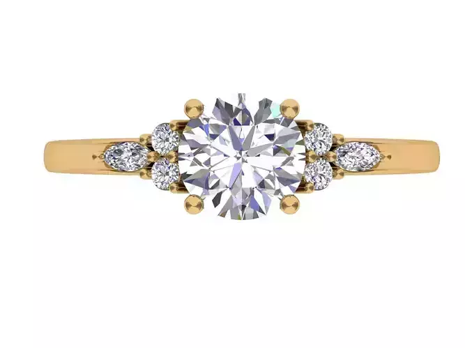 Soliter Ring 3D print model