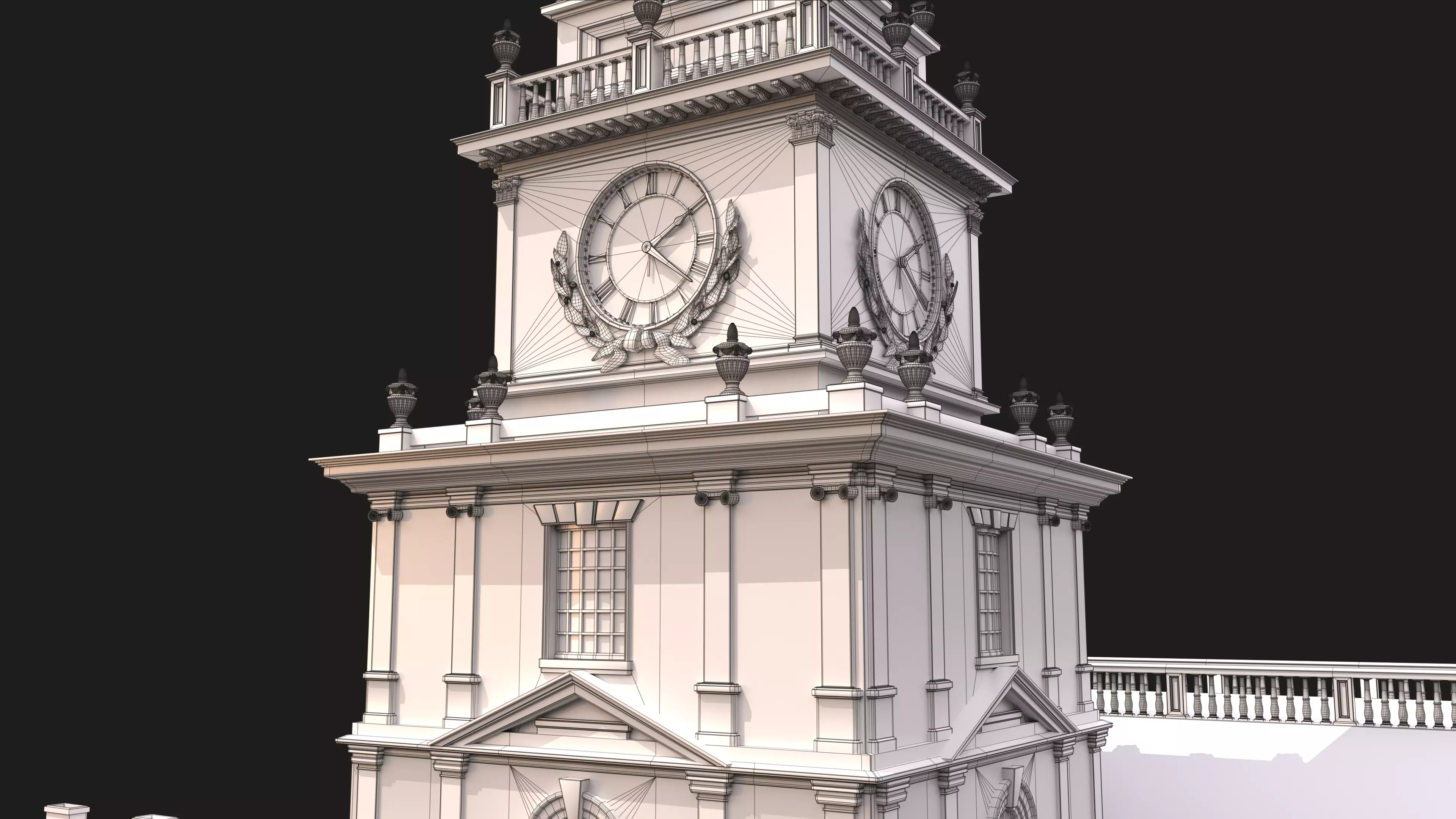 Independence Hall 3D model_25