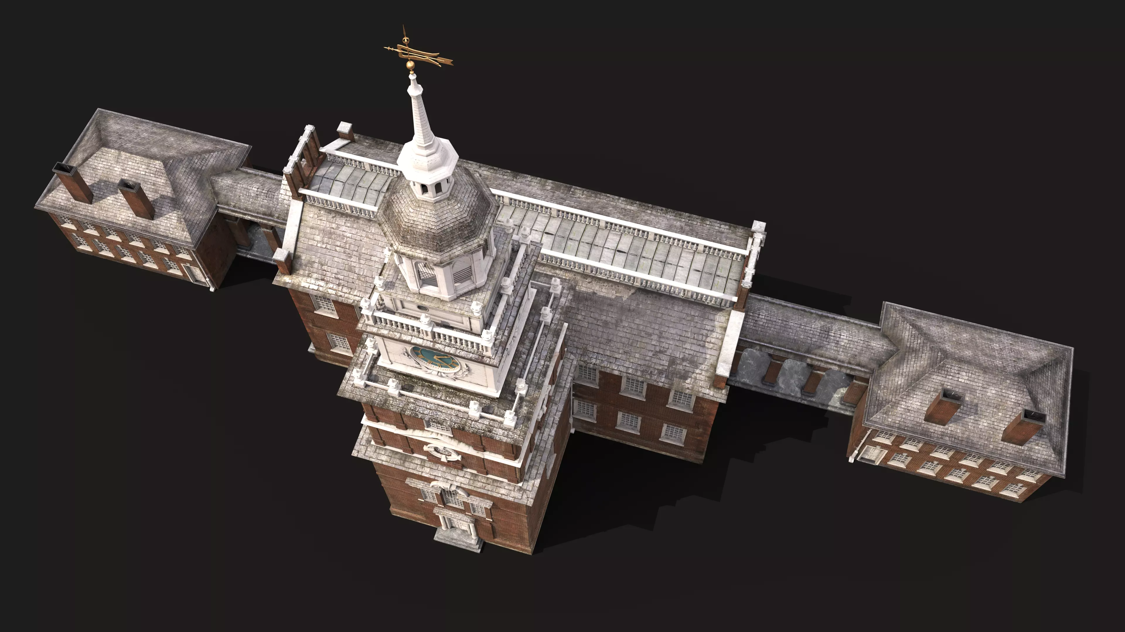 Independence Hall 3D model_18