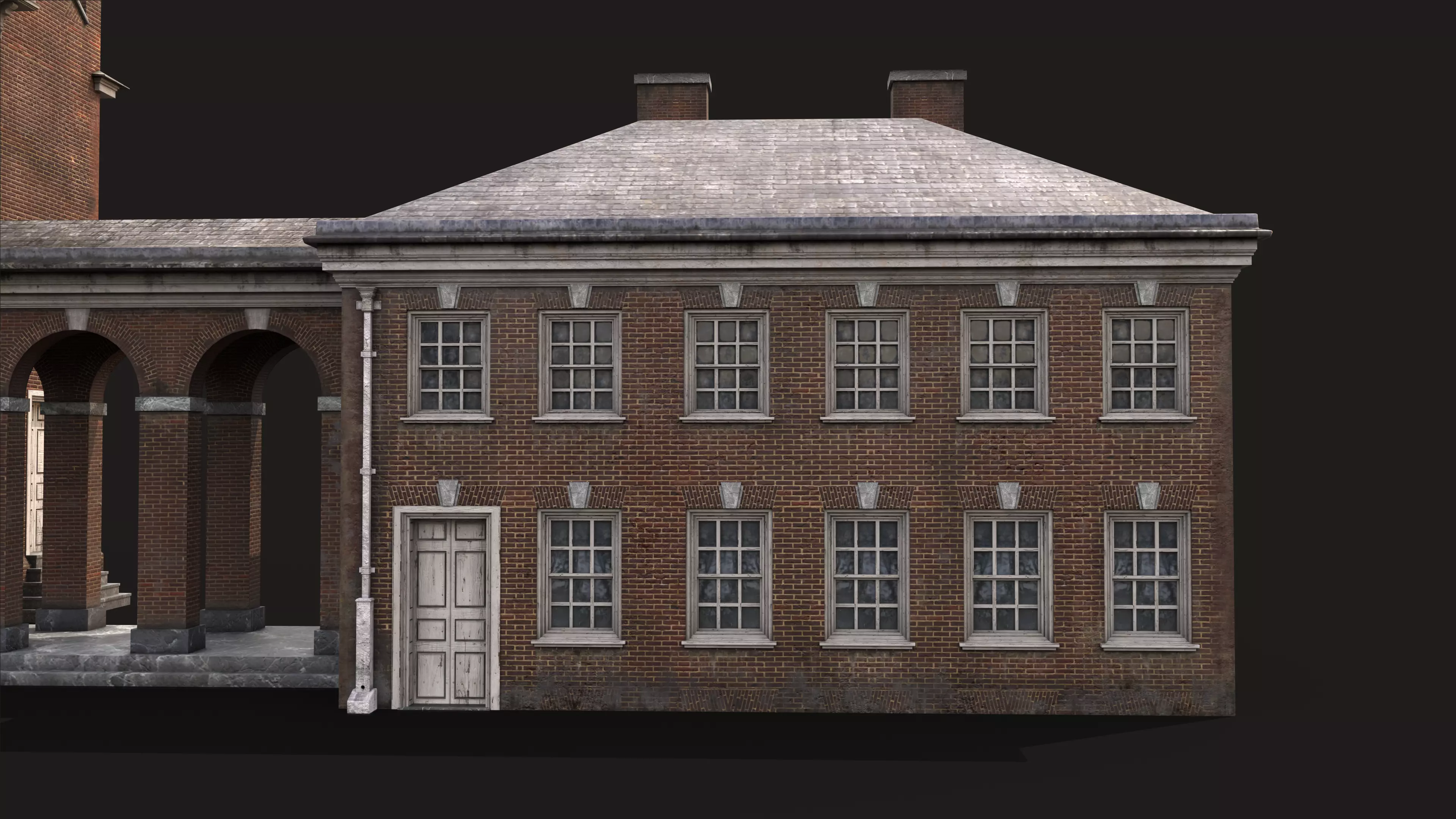 Independence Hall 3D model_3