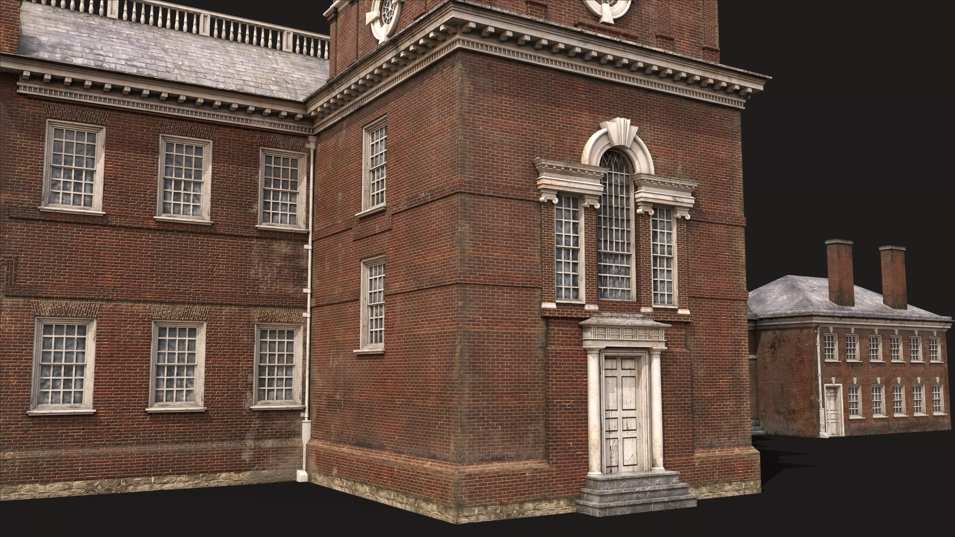 Independence Hall 3D model_15