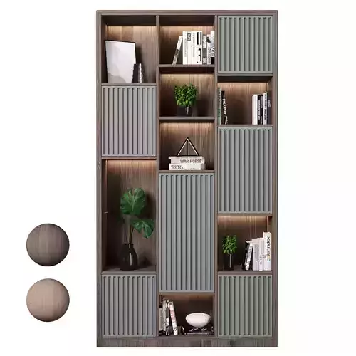 Rack and Bookcase 034