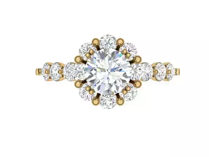 Soliter Ring 3D print model