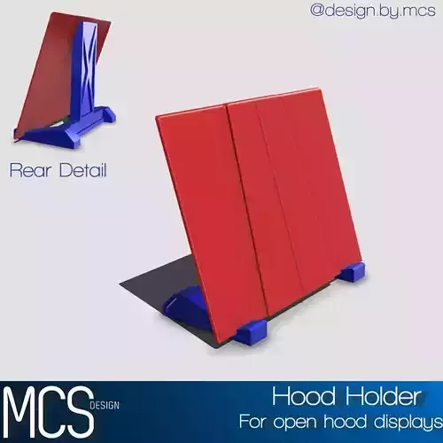 Hood Holder for display