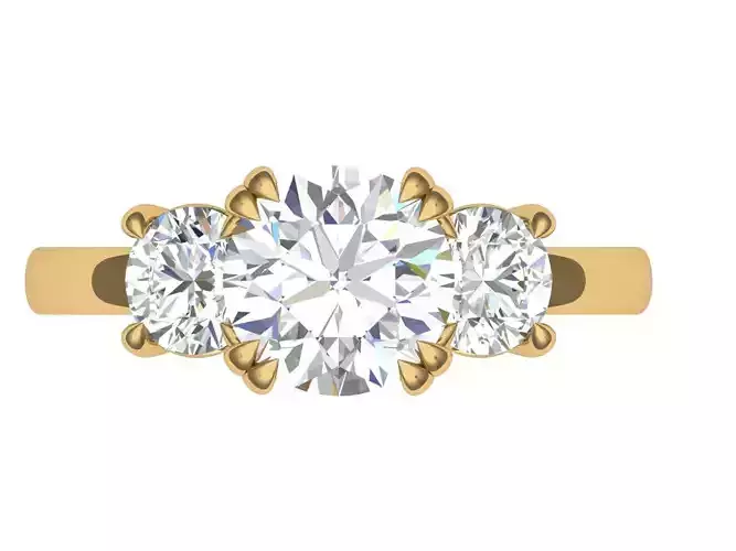 Soliter Ring 3D print model