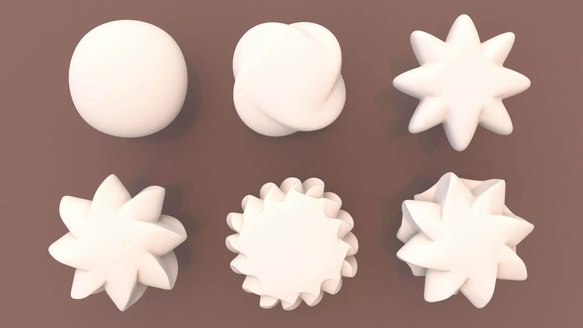 Cream Set - Piping Whipped Cream 3D model_6
