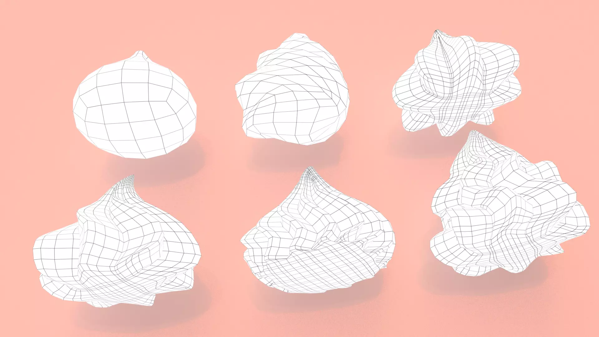 Cream Set - Piping Whipped Cream 3D model_10