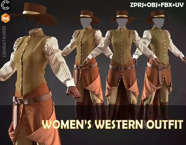 WOMEN WESTERN OUTFIT