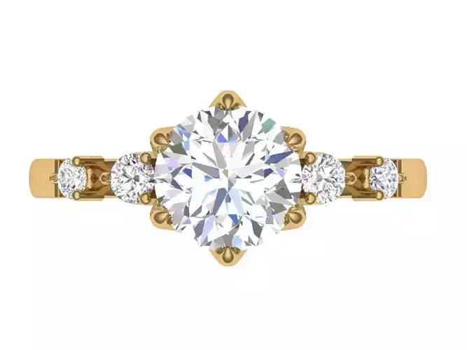 Soliter Ring 3D print model