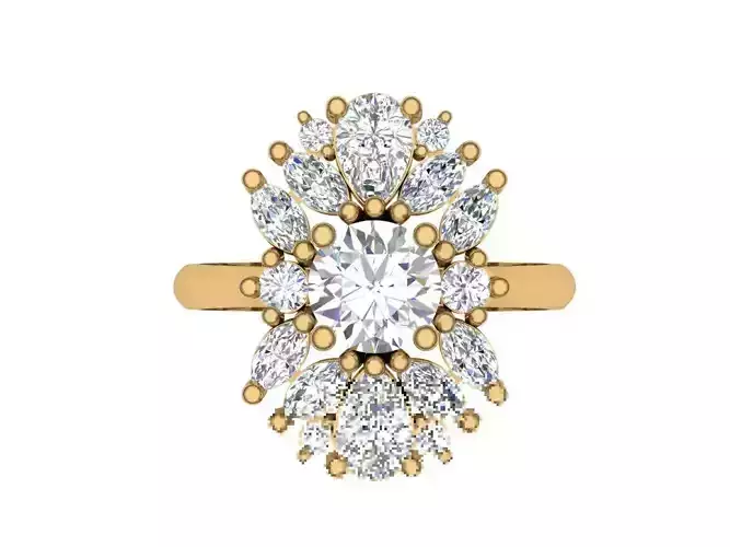 Soliter Ring 3D print model