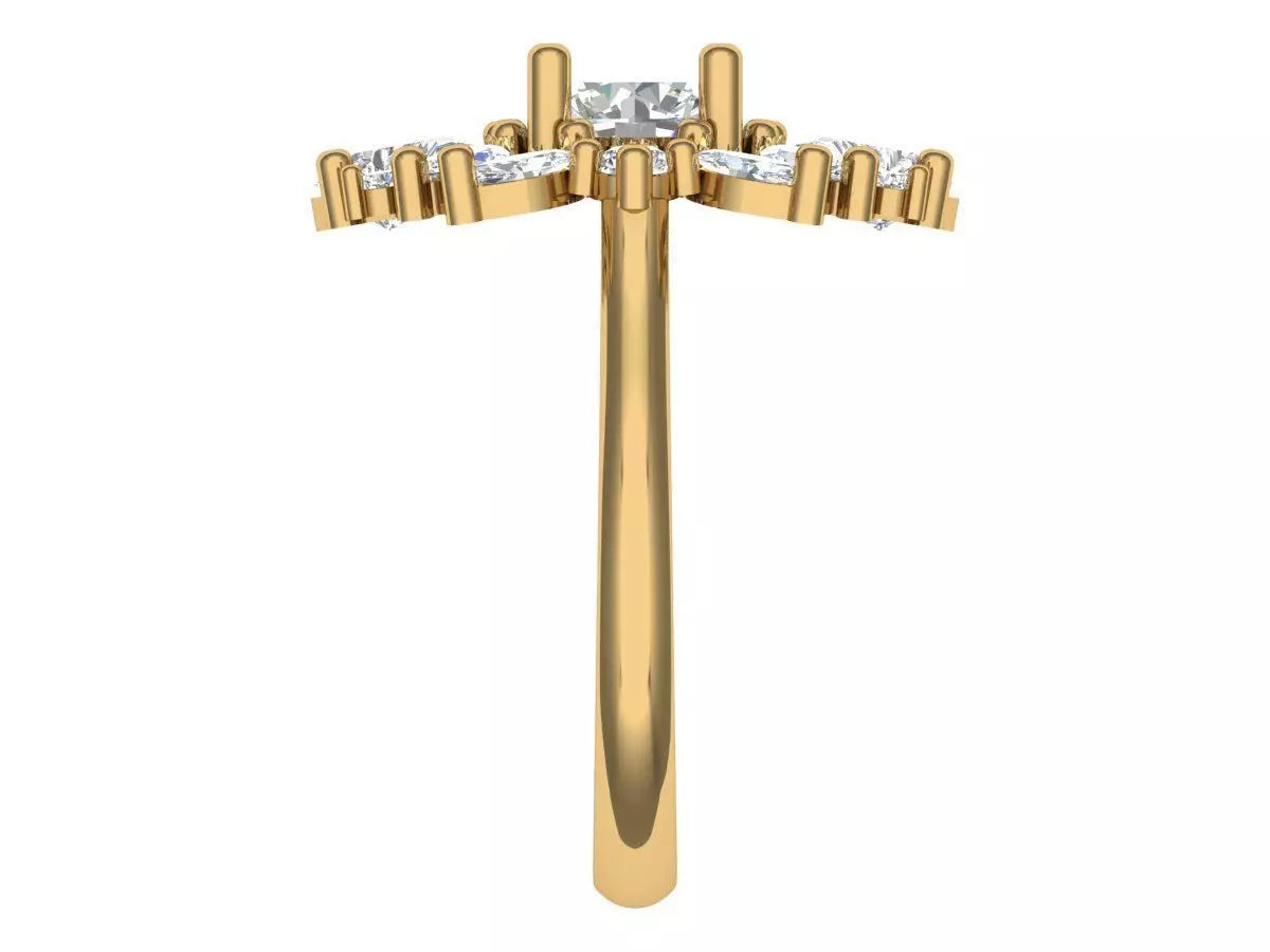 Soliter Ring 3D print model 3D print model_2