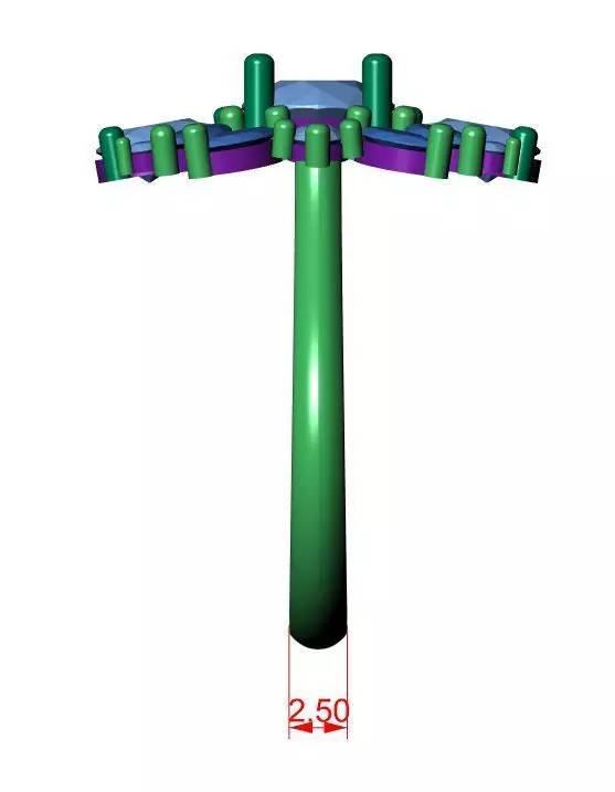 Soliter Ring 3D print model 3D print model_7