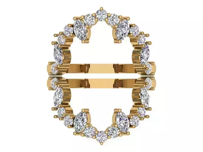 Soliter Ring 3D print model