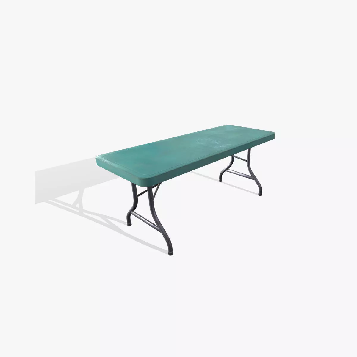 Folding Table Low-poly 3D model
