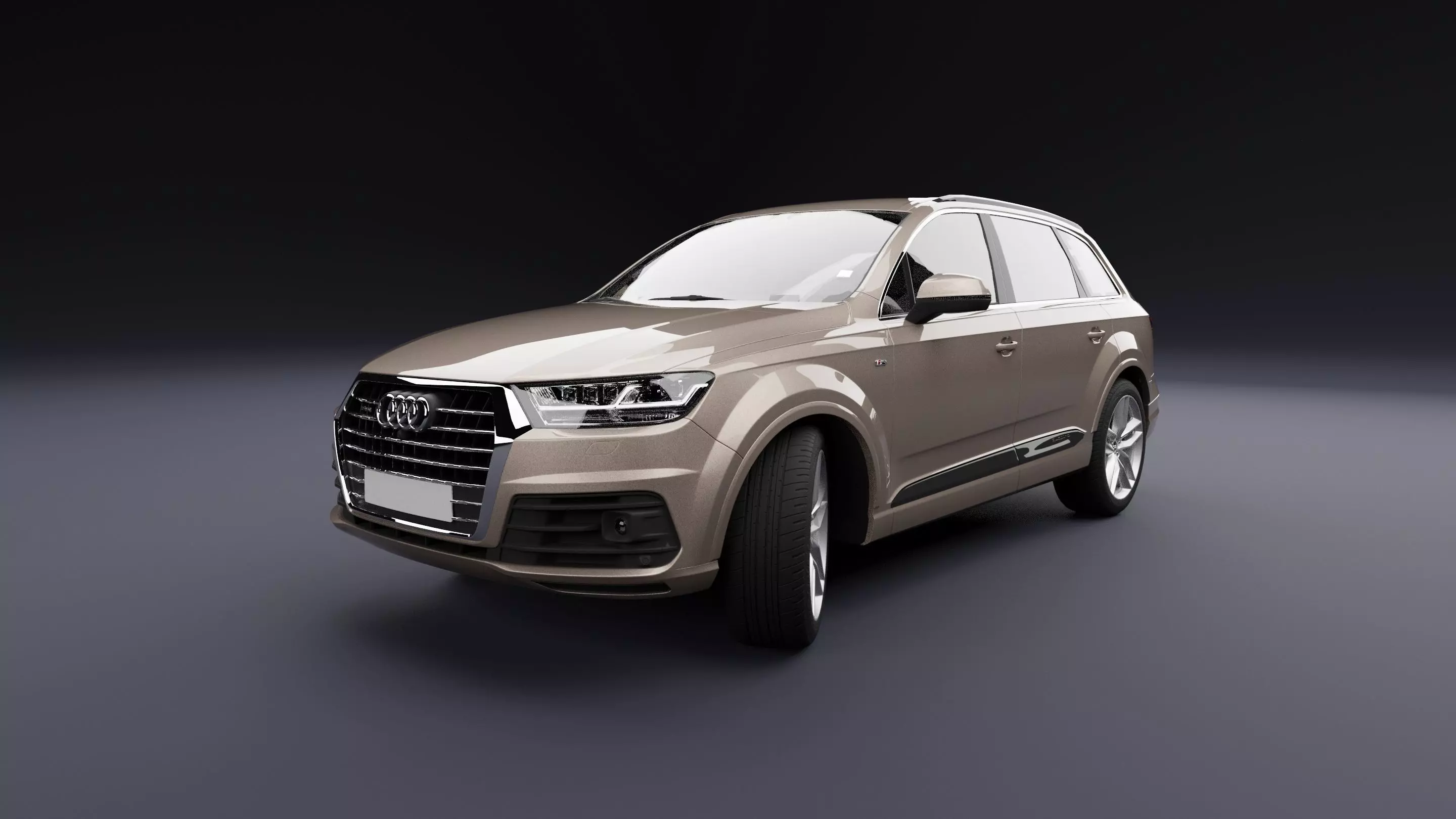 Audi Q7 Tfsi e Tuape 3D model