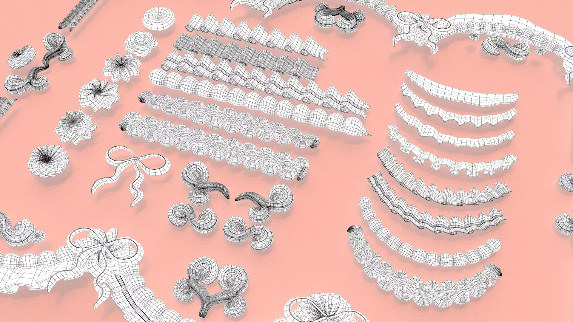 Whipped Cream Set 2 3D model_9