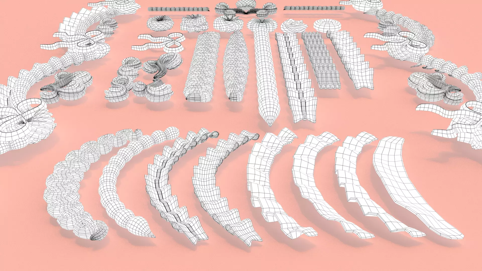 Whipped Cream Set 2 3D model_12