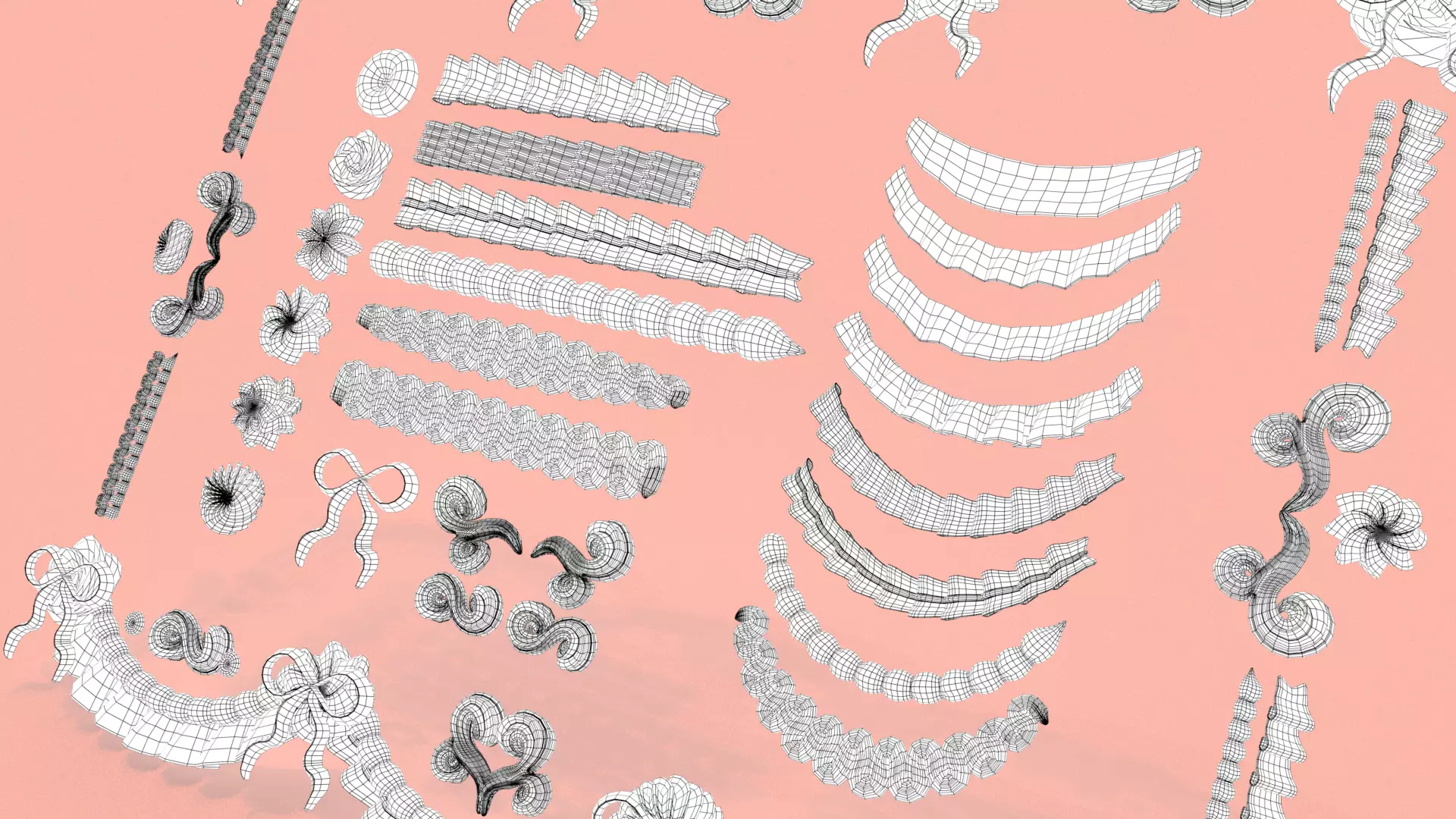 Whipped Cream Set 2 3D model_15