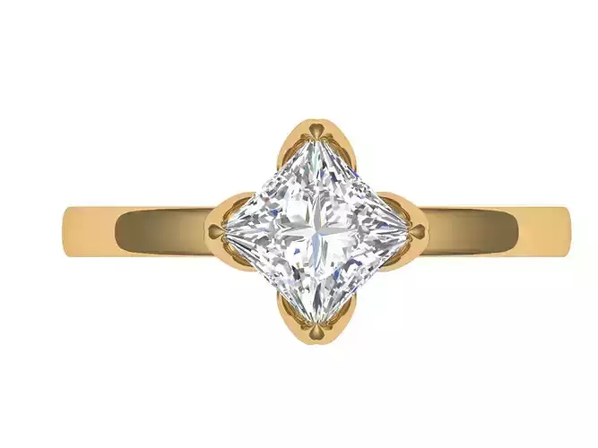 Soliter Ring 3D print model