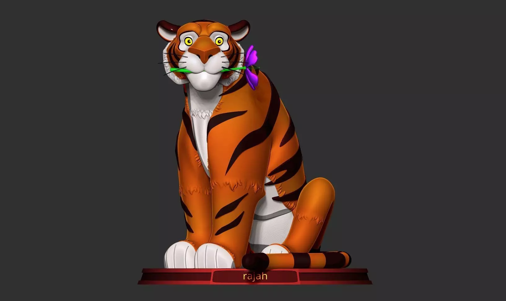 Rajah - Disney Fanart 3D print model_10