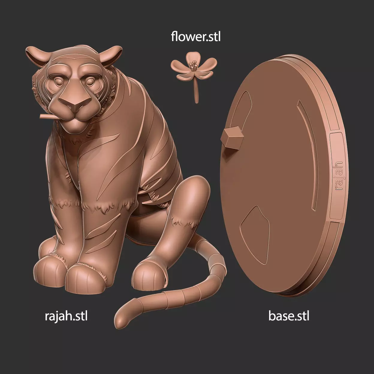 Rajah - Disney Fanart 3D print model_2