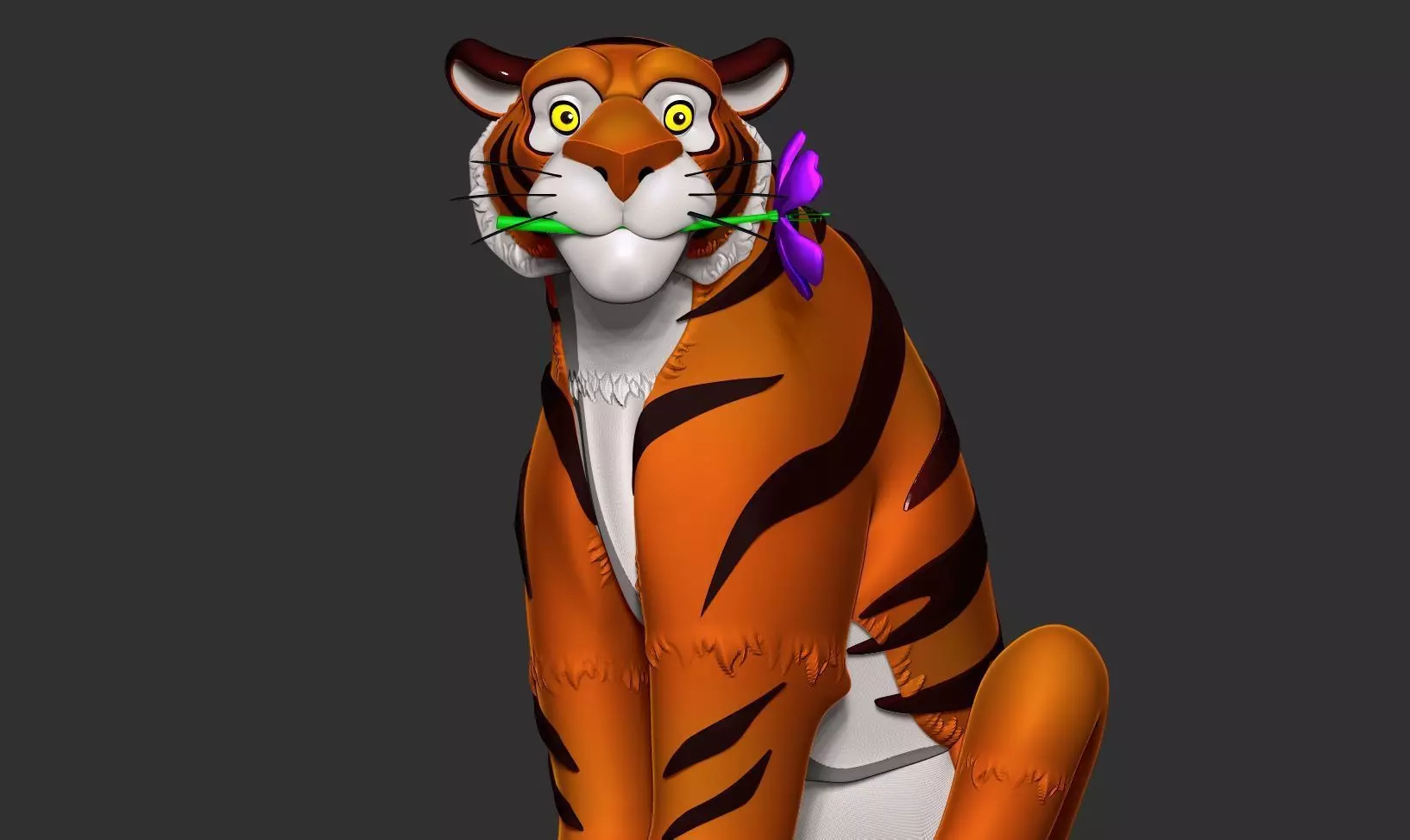 Rajah - Disney Fanart 3D print model_5