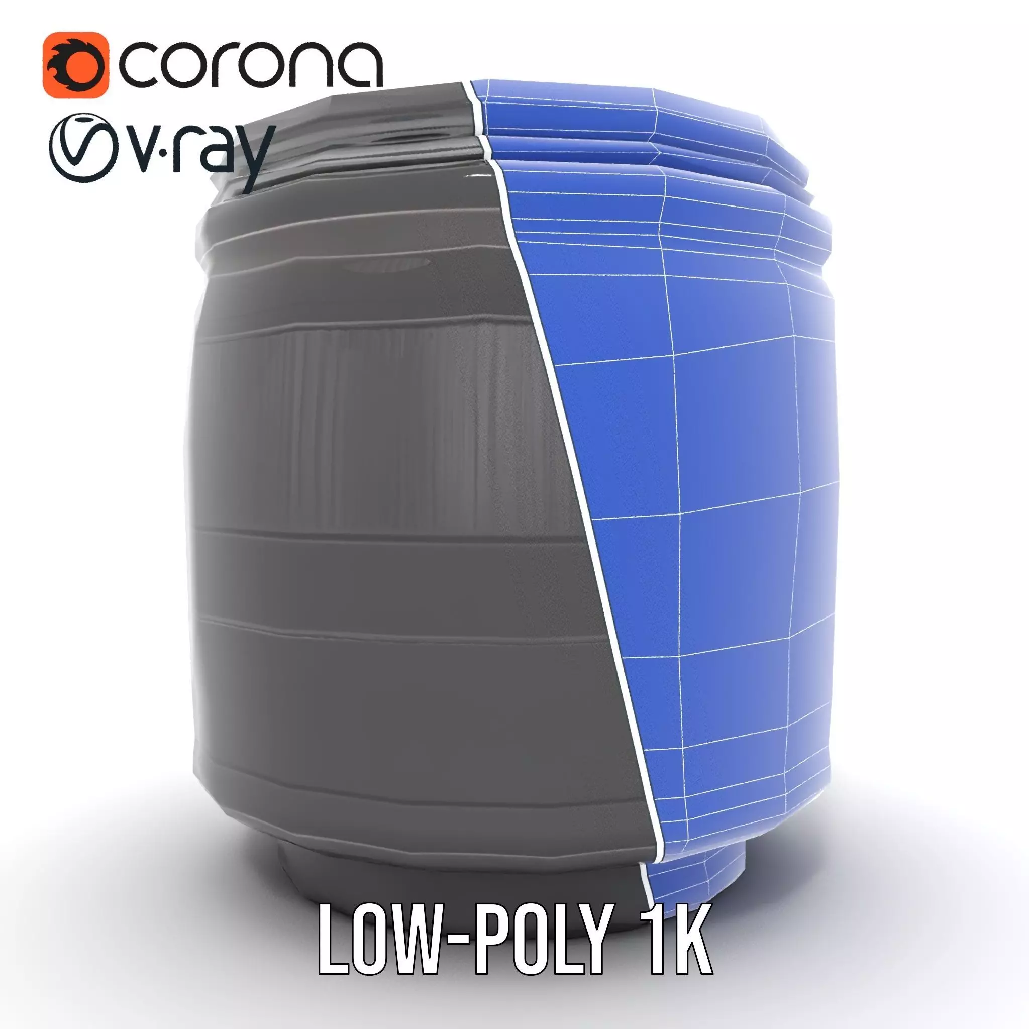 Sleek Black Camera Lens model pack Low-poly 3D model_31