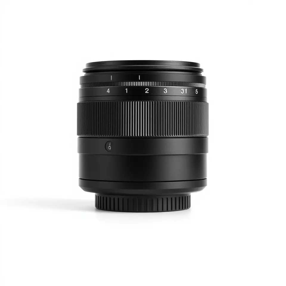 Sleek Black Camera Lens model pack Low-poly 3D model_2