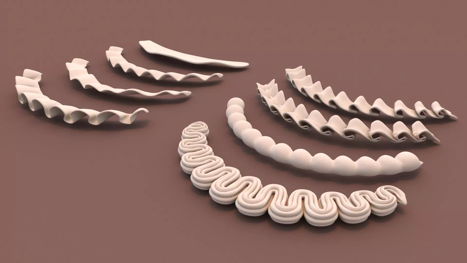 Cream Set 2 - Hanging Whipped Cream 3D model_3