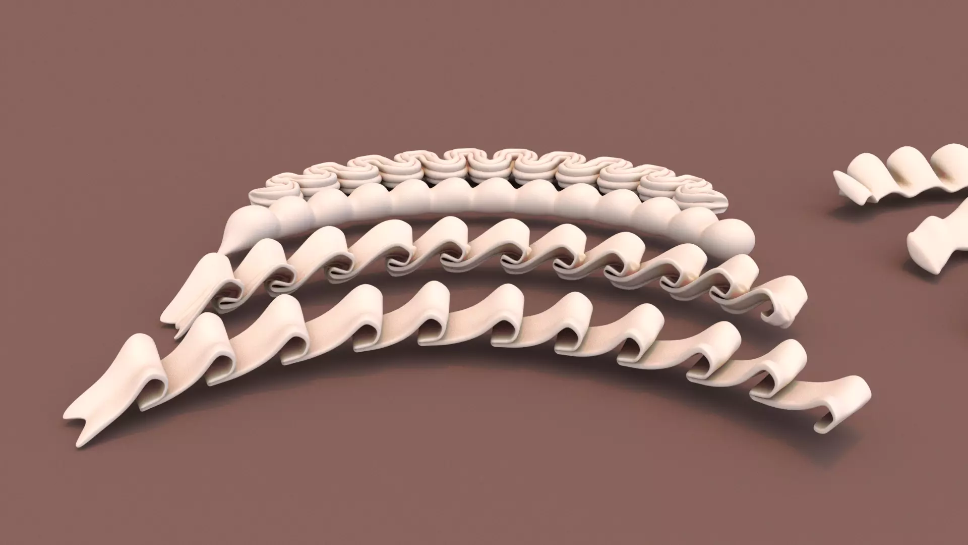 Cream Set 2 - Hanging Whipped Cream 3D model_8