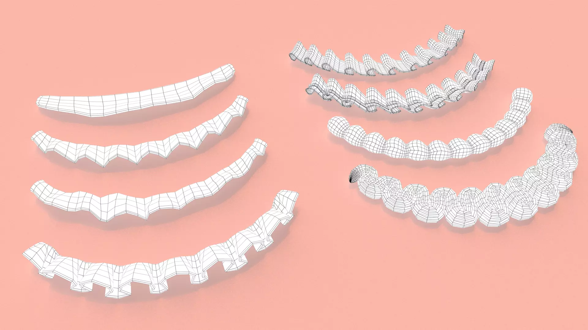 Cream Set 2 - Hanging Whipped Cream 3D model_11