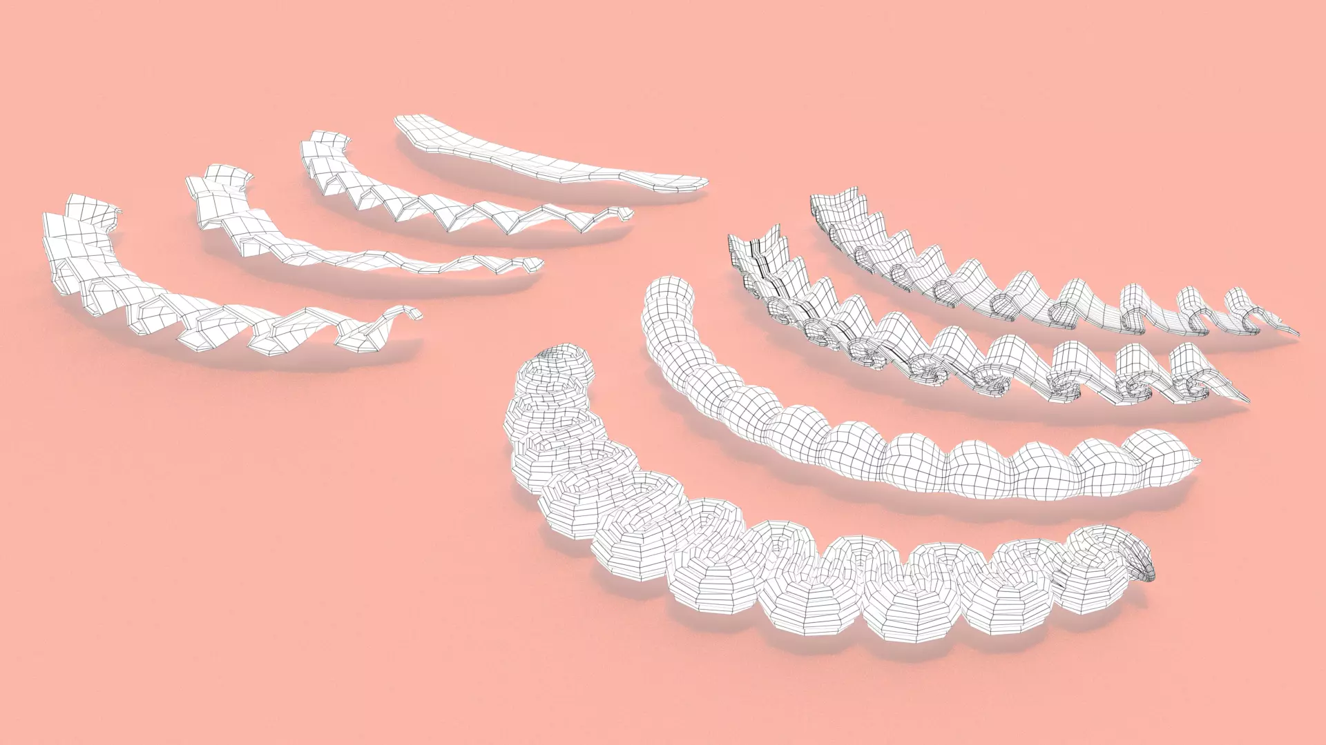 Cream Set 2 - Hanging Whipped Cream 3D model_12