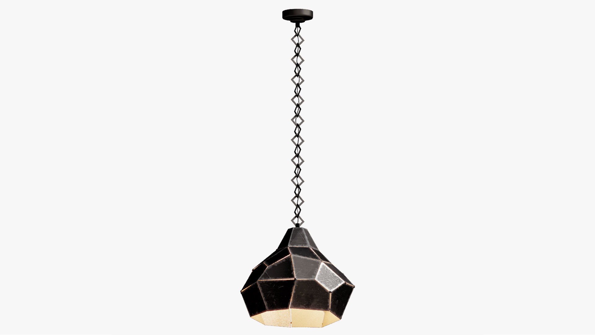 Loft lamp 3D model_2