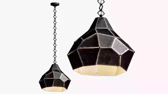 Loft lamp 3D model