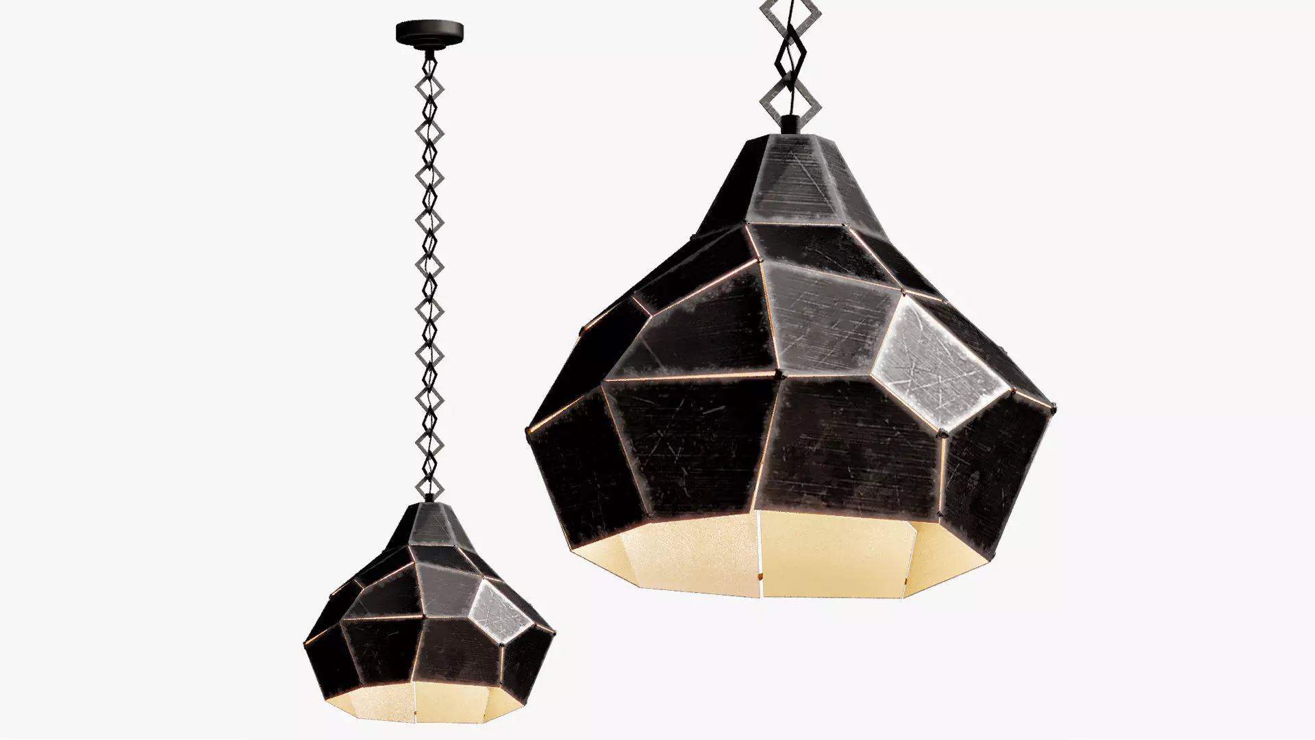 Loft lamp 3D model_0