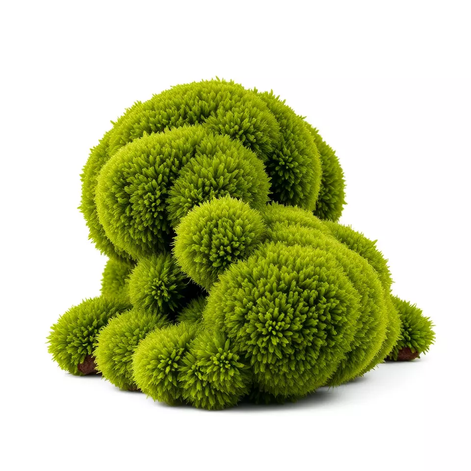 Vibrant Moss Cluster model pack Low-poly 3D model_2